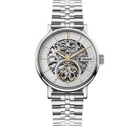 Ingersoll 1892 The Charles Mens 44mm Automatic Watch with Skeleton Dial and Stainless Steel Bracelet