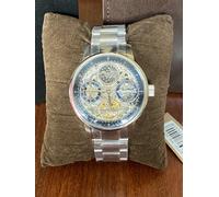 INGERSOLL 1892 THE JAZZ I07707 42mm AUTOMATIC MOONPHASE MENS S/S WATCH BLUE DIAL