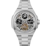 Ingersoll The Spirit Mens 46.7mm Automatic Watch with Silver Dial and Silver Stainless Steel Bracelet I15802