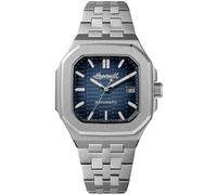 Ingersoll The Yield Mens 26mm Automatic Watch with Blue Dial and Silver Stainless Steel Bracelet I17801