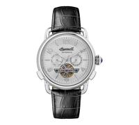 Ingersoll I00903B The New England Automatic Black Leather Strap Watch - W4997