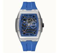 Ingersoll I12308 The Challenger Automatic Blue PU Strap Watch - W4966