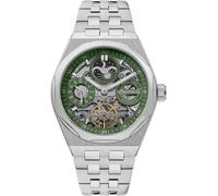 Ingersoll 1892 The Broadway Mens 43mm Automatic Watch with Green Dial and Silver Stainless Steel Bracelet I12905