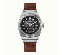 Ingersoll 1892 The Scovill Men's Automatic Brown Leather Strap Watch