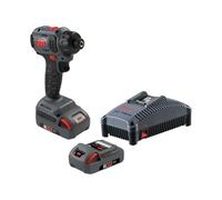 Ingersoll-Rand 1/4" Hex 20V Cordless Compact Screwdriver 2 Battery Kit, 50 Nm Torque, Quick Change Chuck, Pistol Grip