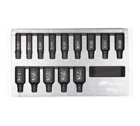Ingersoll Rand 14-Piece DXS2 Drive Hex Deep SAE Imperial Impact Socket Set, Chrome-Molybdenum Steel