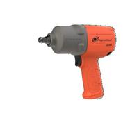 Ingersoll-Rand 2235TIMAX-O 1/2" Air Impact Wrench, 1350 ft-lb Torque, Titanium Hammercase, Friction Ring Retainer, Pistol, Orange