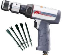 Ingersoll Rand Air Hammer Set 123MAXHK - High Impact, Lightweight, Compact + 5 Chisel Attachments, Quick-Change Retainer, Anti-Vibration, Automotive