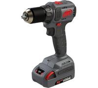 Ingersoll Rand D3141 IQV20 Drill Driver, 20v, Compact, Cordless, Black, 50 Nm Torque, 180 mm Length, 1.4 kg with Battery, Pistol Grip, Keyless Chuck