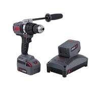 Ingersoll Rand D5241-K22-EU IQV20 Hammer Drill - 120 Nm Torque, 1/2 Inch Metal Keyless Chuck, Brushless Motor, High/Low Speed, 24-Position Clutch