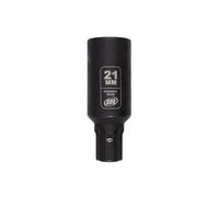 Ingersoll-Rand DXS2 Deep Impact Socket, 21mm Metric, Chrome-Molybdenum Steel