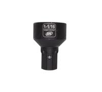 Ingersoll-Rand DXS2 Impact Socket, 1-1/16 Inch SAE Standard, Chrome-Molybdenum Steel