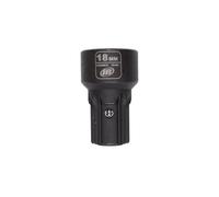 Ingersoll-Rand DXS2 Impact Socket, 18mm Metric Standard, Chrome-Molybdenum Steel