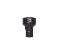 Ingersoll-Rand DXS2 Impact Socket, 24mm Metric Standard, Chrome-Molybdenum Steel