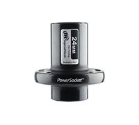 Ingersoll Rand Power Socket S64M24L-PS1, for Air Impact Wrench, 24 mm, ½” Impact Tool up to 50% More Torque, Light and Compact