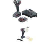 Ingersoll Rand W3131-K22-EU, 20 V Cordless Impact Driver kit with Brushless Motor Red Compact Design, Includes 2 Lithium-ion Batteries