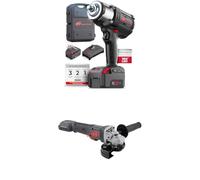 Ingersoll-Rand W7172-K22B-EU Impact Wrench, 3/4 Inch 20V Cordless Impact Wrench, 2X BL2022 Li-Ion Batteries 5.0 Ah + Charger Kit (UK Plug) in Case