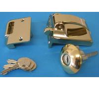 Ingersoll Rim Auto Deadlock Brass