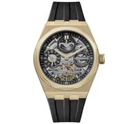 Ingersoll The Broadway Mens 43mm Automatic Watch with Black Skeleton Dial and Black PU Strap I12907