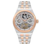 Ingersoll The Broadway Mens 43mm Automatic Watch with Grey Dial and Two Tone Silver/Rose Gold Bracelet Strap