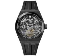 Ingersoll The Broadway Mens 43mm Automatic Watch with Skeleton Dial and PU Strap