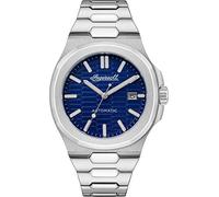 Ingersoll The Catalina Mens 47mm Automatic Watch in Blue with Analogue Display, and Silver Stainless Steel Strap I11801.