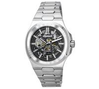 Ingersoll The Catalina Stainless Steel Skeleton Black Dial I12501 50M Mens Watch