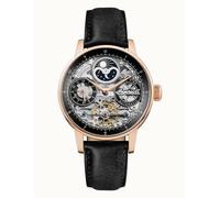 Ingersoll The Jazz Black Skeleton Dial Casual Automatic Men's Watch I07705