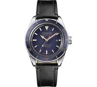 Ingersoll The Trenton 1892 Limited Edition Swiss Made Quartz Mens Watch with Blue Dial and Horween Leather Strap - T07601