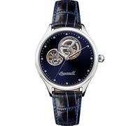 Ingersoll The Vamp Womens Automatic Watch I07002 with a Blue Dial and a Blue Genuine Leather Band