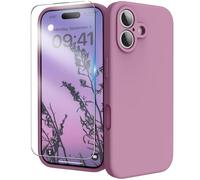 INGIDO for iPhone 17 Case, Liquid Silicone Cover with Camera Protection Anti-Scratch Soft Microfiber Lining Shockproof Protective Phone Case for iPhone 17 6.3", Lilac Purple