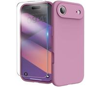 INGIDO for iPhone Air Case, Liquid Silicone Cover with Camera Protection Anti-Scratch Soft Microfiber Lining Shockproof Protective Phone Case for iPhone Air 6.5", Lilac Purple