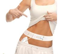 INGJIA Catheter Fixing Device Abdominal Dialysis Belt, Adjustable Belt Peritoneal Supplies, Band for Peritoneal Drainage Tube (Nude)