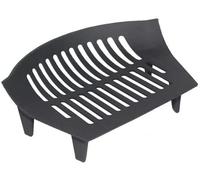 Inglenook 4.86kg 16inch Heavy Duty Cast Iron Fireside Log Coal Fire Grate, Black