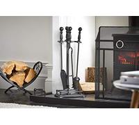 Inglenook 5 Piece Black Fire Place Tool Set FIRE30