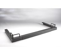 Inglenook Adjustable Black Fire Extending Fender Fireplace Ends Contemporary Des