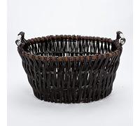 Inglenook #FIRE200 Fireplace Fireside Log Carrying Basket Wicker Quality Basket