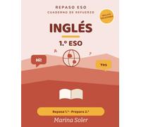 Inglés 1.º ESO. Cuaderno de refuerzo: Explicado en español. Repasa 1.º y prepara 2.º. Con todas las soluciones (Refuerzo 1.º ESO)