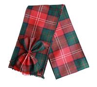 Ingles Buchan Wool Chisholm Tartan Minisash Mini Sash with Rosette