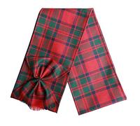 Ingles Buchan Wool MacIntosh Tartan Minisash Mini Sash with Rosette