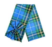 Ingles Buchan Wool Nova Scotia Tartan Minisash Mini Sash with Rosette