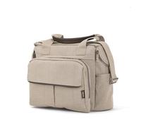 Inglesina Aptica Dual Bag in Pashmina Beige - Durable Pram Bag with Large Pockets, Double Zip Fastening, Detachable Clutch, Isothermal Pockets - Ideal Pram Organiser & Stroller Bag for Parents