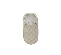 Inglesina Newborn Wintermuff in Desert Beige - Water & Stain Resistant Quilted Fabric, Thermal Seal, Reflective Details, Non-Slip Rear Insert, Double Zip Baby Footmuff for Strollers and Pushchairs