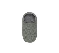 Inglesina Newborn Wintermuff in Forest Green - Water & Stain Resistant Quilted Fabric, Thermal Seal, Reflective Details, Non-Slip Rear Insert, Double Zip Baby Footmuff for Strollers and Pushchairs