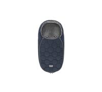 Inglesina Newborn Wintermuff in Midnight Blue - Water & Stain Resistant Quilted Fabric, Thermal Seal, Reflective Details, Non-Slip Rear Insert, Double Zip Baby Footmuff for Strollers and Pushchairs