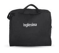 Inglesina Quid Stroller Carrying Bag for Airplane Travel - Lightweight, Compact, Padded & Durable - Easy Carry On Storage Travelling Tote for Plane & Airline Flight - with Straps - Black