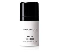 INGLOT All In Eye Cream - Intensely moisturising cream with hyaluronic acid, caffeine and vitamins to reduce dark circles and puffiness for younger looking skin | 15 ml
