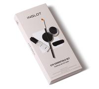 Inglot Eye Essentials Set | Duraline + AMC Eyeliner Gel 77 + Makeup Brush 31T | Black Eyeliner | Prolong Makeup Durability | Transparent | Waterproof