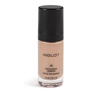 INGLOT HD Perfect Coverup Foundation 74 (LC) Balanced Beige 30 ml | Medium coverage evens skin tone with a matte finish; alcohol-free