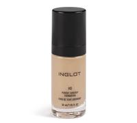 INGLOT HD Perfect Coverup Foundation 81 (LW) Balanced Beige 30 ml | Medium coverage evens skin tone with a matte finish; alcohol-free